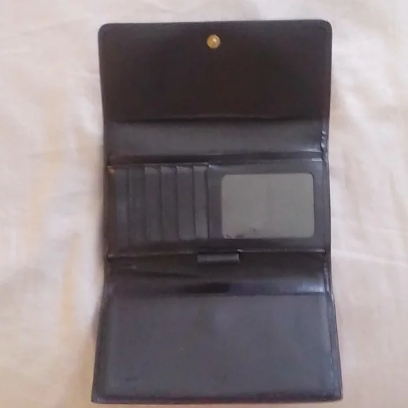 Dooney &Bourke Black Wallet with Logo - Picture 4 of 4